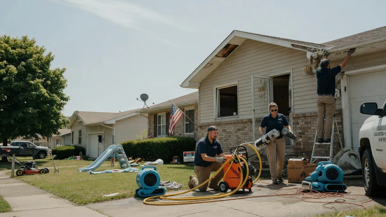 Water Damage Restoration in Des Moines, IA near me